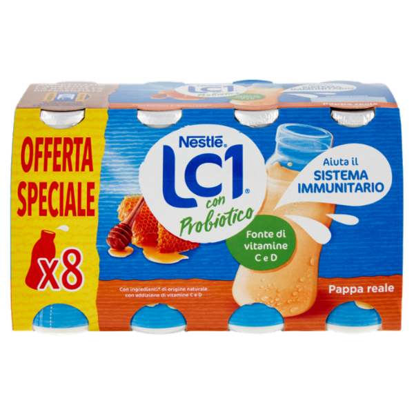 NESTLÉ LC1 con Probiotico Pappa reale 8 x 90 g