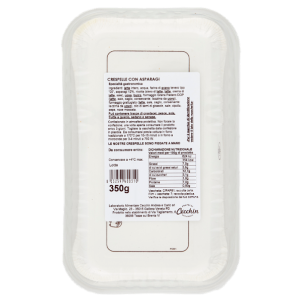 Cecchin la Crespella Asparagi 350 g