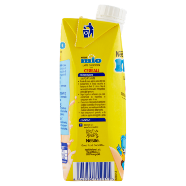 NESTLÉ MIO Latte di Crescita con Cereali Liquido brick 500 ml