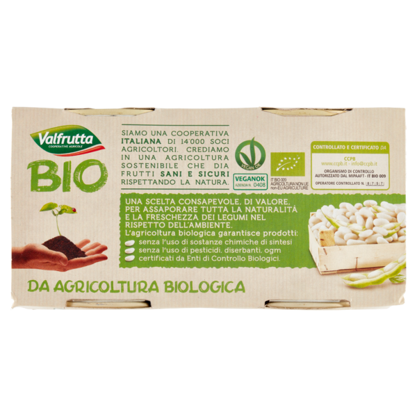 Valfrutta Bio Cannellini 2 x 400 g
