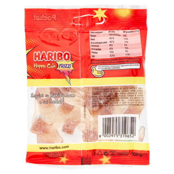Haribo Happy-Cola Fr!zzi 100 g