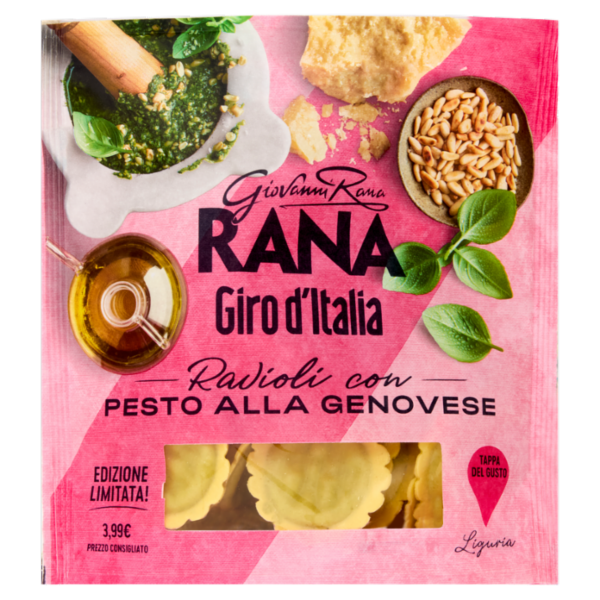 Giovanni Rana Giro d'Italia Ravioli con Pesto alla Genovese 250 g
