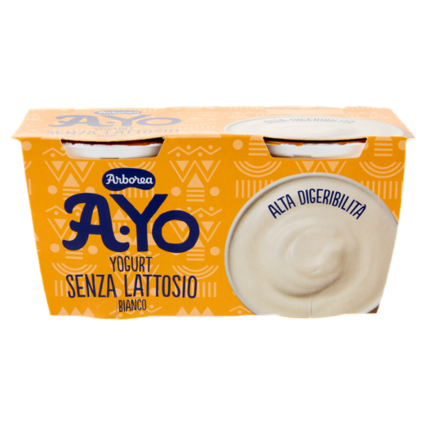 Arborea A-Yo Yogurt Senza Lattosio Bianco 2 x 125 g