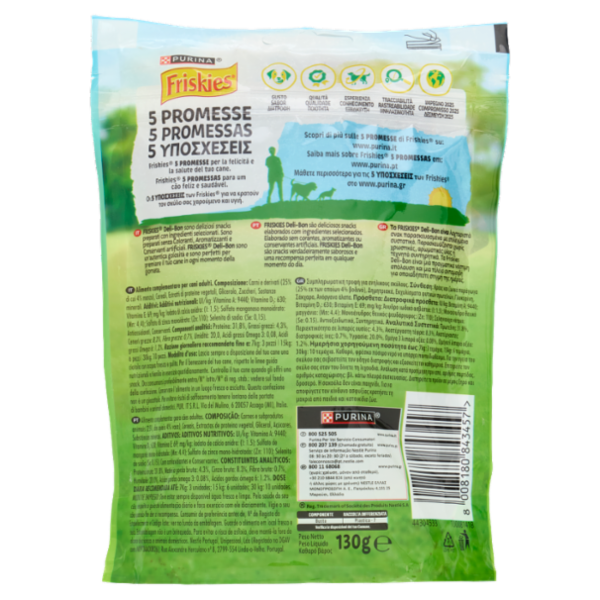 PURINA FRISKIES Deli Bon con Manzo 130 g