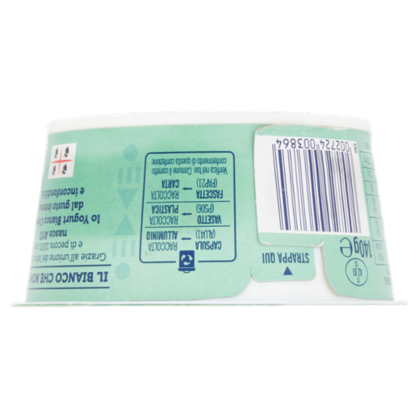 Arborea Ayo Yogurt Ricco di Proteine Zero% Grassi 140 g