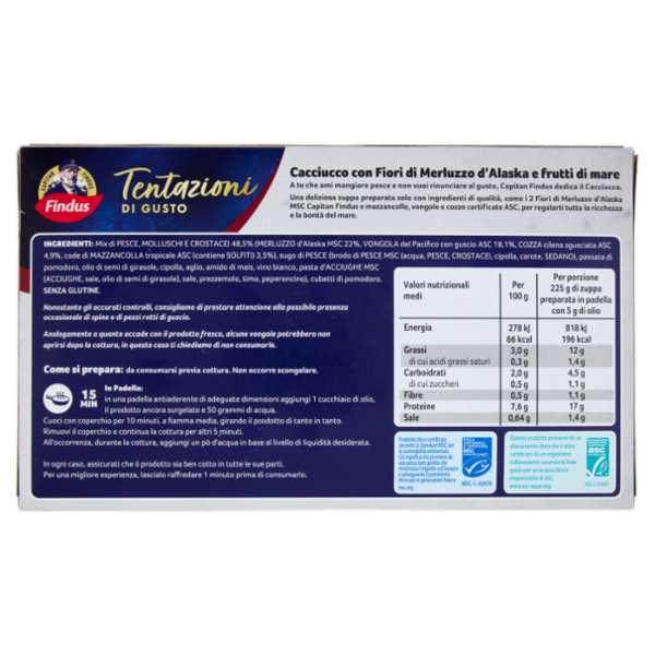 Capitan Findus Tentazioni di Gusto Cacciucco 450 g