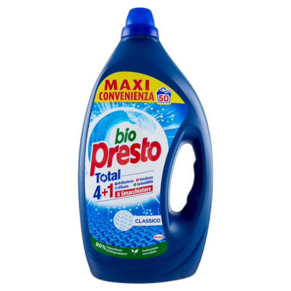 BIO PRESTO Liquido Classico 50 Lavaggi 2.250 ml