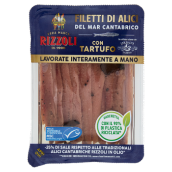 Rizzoli Filetti Di Alici Del Mar Cantabrico Con Tartufo 60 g
