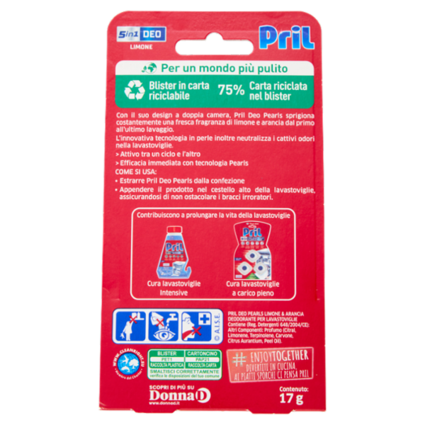 PRIL 5in1 Deo Limone & Arancia 17 g