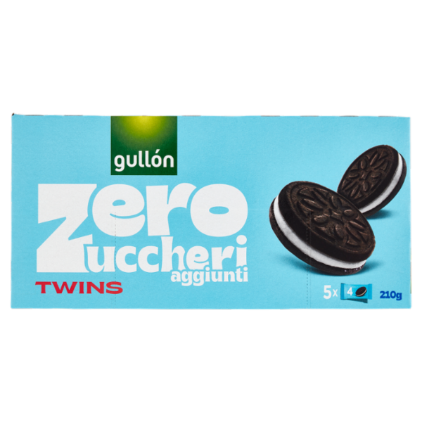 Gullón Zero Zuccheri aggiunti Twins 5 x 42 g