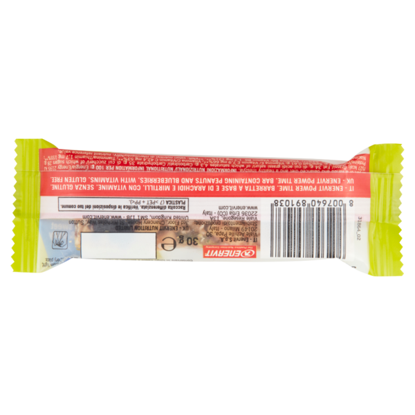 Enervit Power Time Outdoor Bar Blueberry & Nuts 30 g