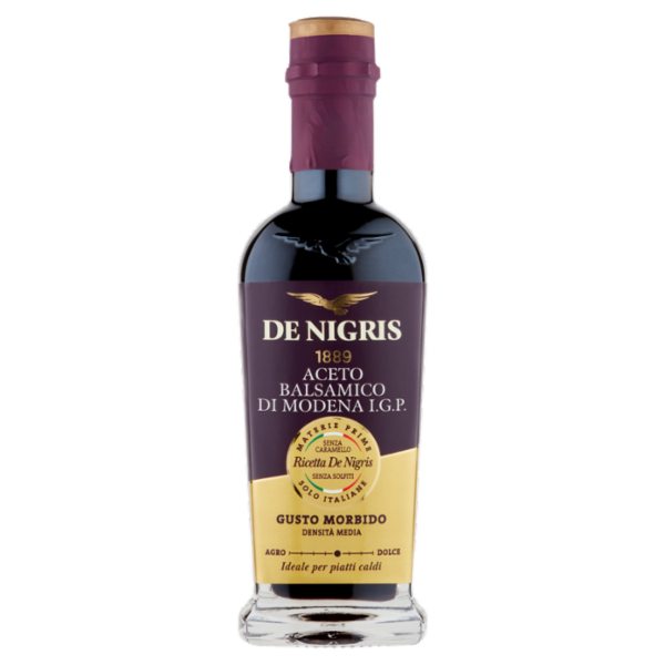 De Nigris Aceto Balsamico di Modena I.G.P. Gusto Morbido 250 ml