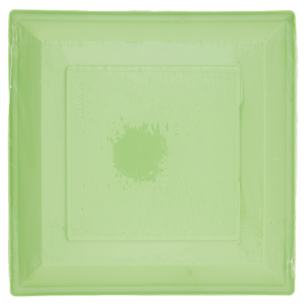 Smart Reusable Piatti Green 23x23 cm 6 pz