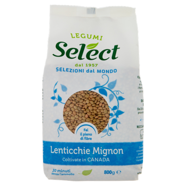Select Selezioni dal Mondo Lenticchie Mignon 800 g