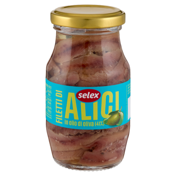 Selex Filetti di Alici in Olio di Oliva 150 g