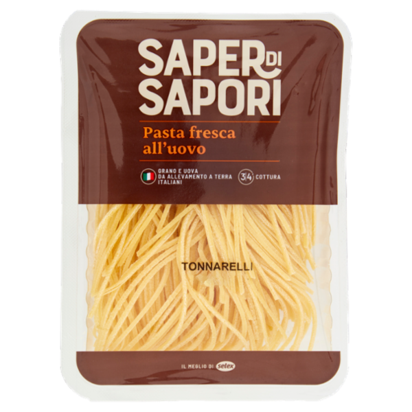 Selex Saper di Sapori Pasta Fresca all'Uovo Tonnarelli 250 g