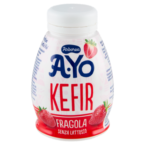 Arborea A-Yo Kefir Fragola Senza Lattosio 200 g