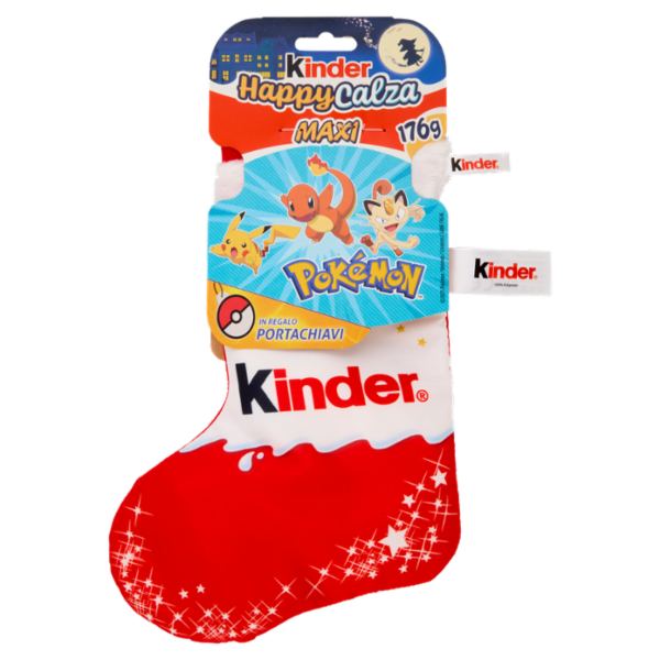 Kinder Happy Calza Maxi Pokémon 7 pezzi 176 g