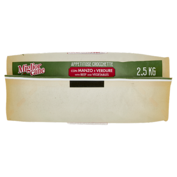 Migliorcane Le Specialità Italiane Appetitose Crocchette con Manzo e Verdure per Cane Adulto 2,5 KG