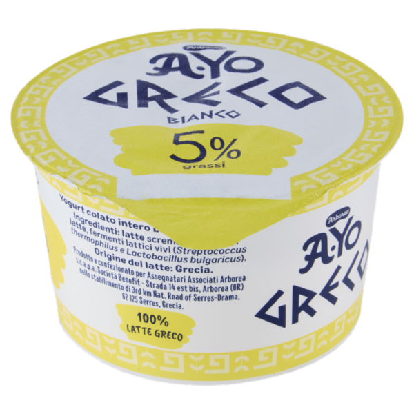 Arborea A-Yo Greco Bianco 5% grassi 150 g