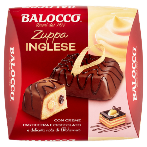 Balocco Zuppa Inglese con Creme Pasticcera e Cioccolato 650 g