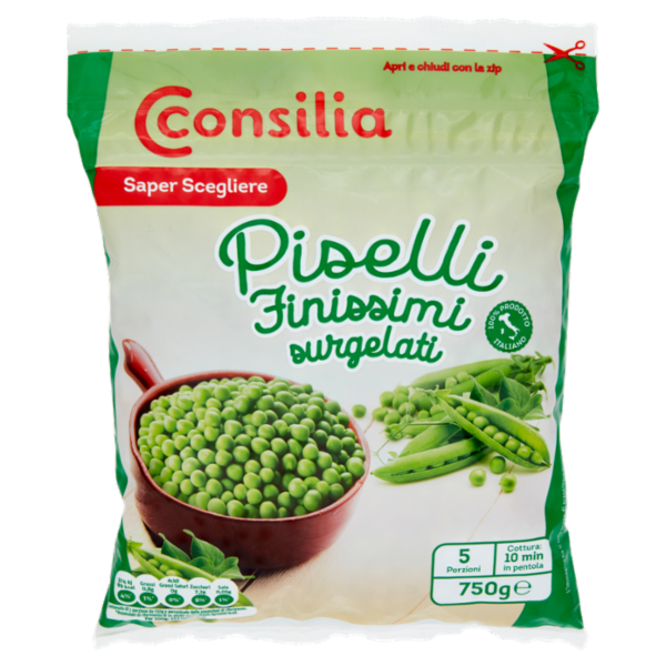 Consilia Piselli Finissimi Surgelati 750 g