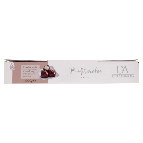 Dolcerialba Profiteroles Cacao 24 Profiteroles 1200 g