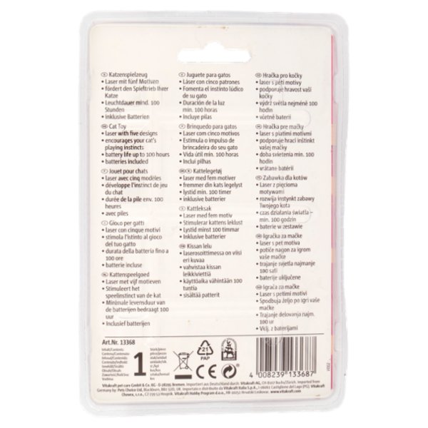 Vitakraft Playtime Gioco laser per gatti 1 pz