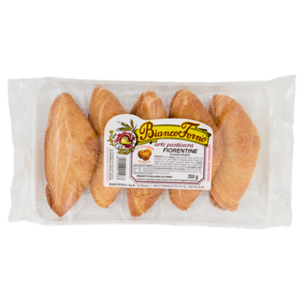 BiancoForno Fiorentine di pasta sfoglia con il 30% di confettura di albicocca 250 g