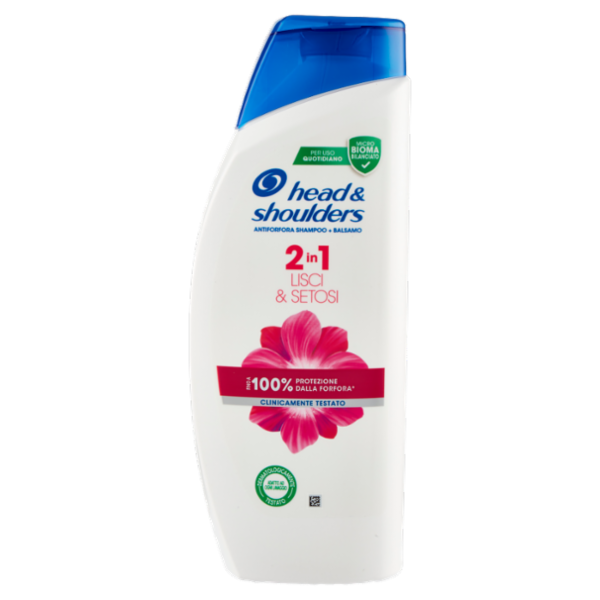 Head & Shoulders Antiforfora Shampoo + Balsamo 2in1 Lisci & Setosi 540 ml