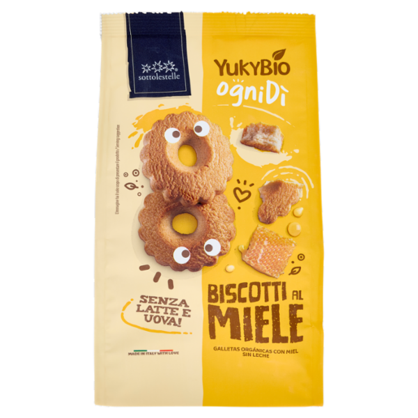 YukyBio ogniDì Biscotti al Miele 300 g