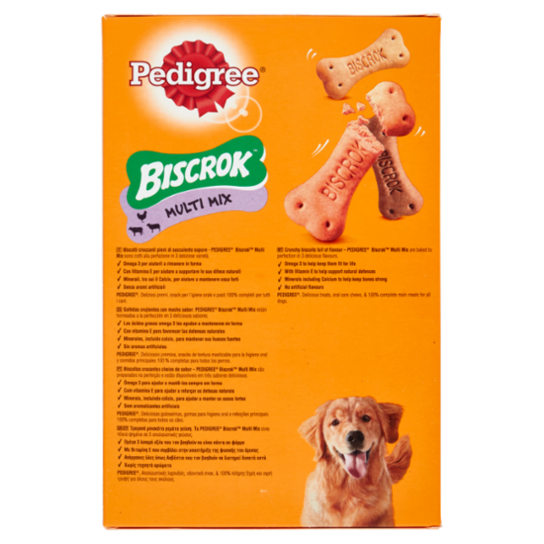 Pedigree Biscrok Biscotti Cane Multi Mix 500 g