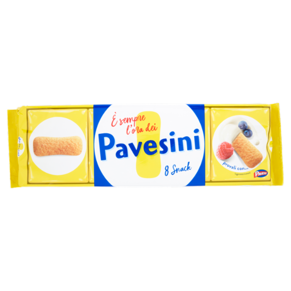 Pavesi Pavesini Classici Snack Goloso Biscotti Leggeri per Colazione Tiramisù 200g