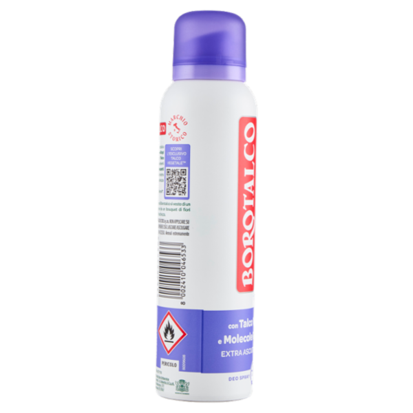 Borotalco Fresco Non-Stop Profumo di Fiori Acquatici Deo Spray 150 ml