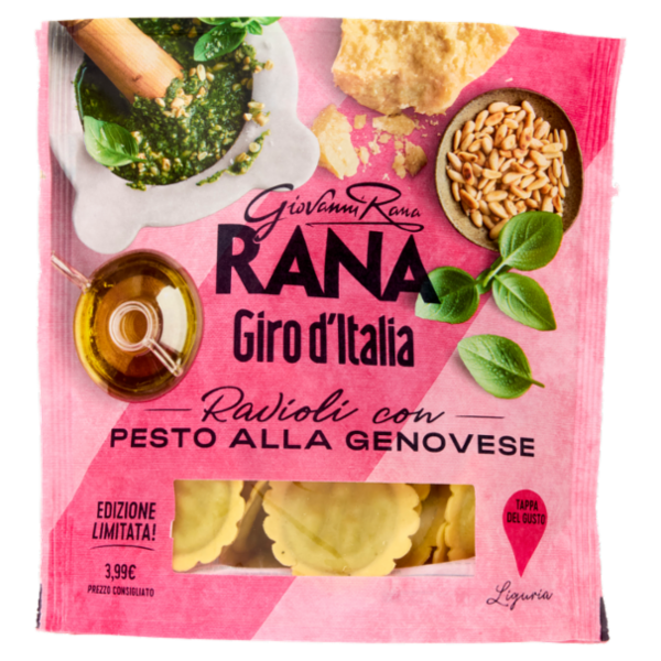 Giovanni Rana Giro d'Italia Ravioli con Pesto alla Genovese 250 g