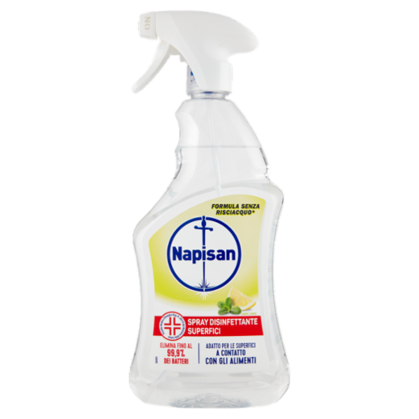 Napisan Spray Disinfettante Superfici Limone e Menta 740 mL