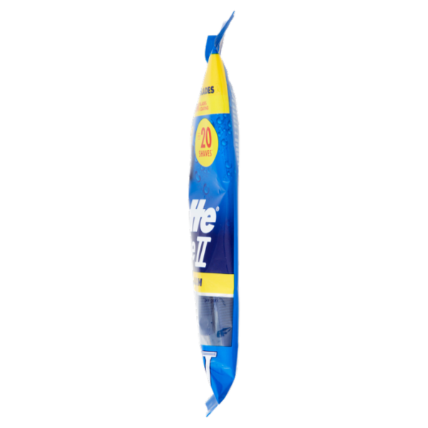 Gillette Blue II Slalom Rasoio da Uomo Usa e Getta a 2 Lame con Testina Oscillante 5 Rasoi