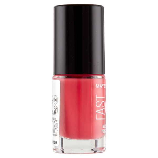 Maybelline New York Fast Gel Smalto Effetto Gel Asciugatura Veloce, 6 Orange Shot, 7 ml