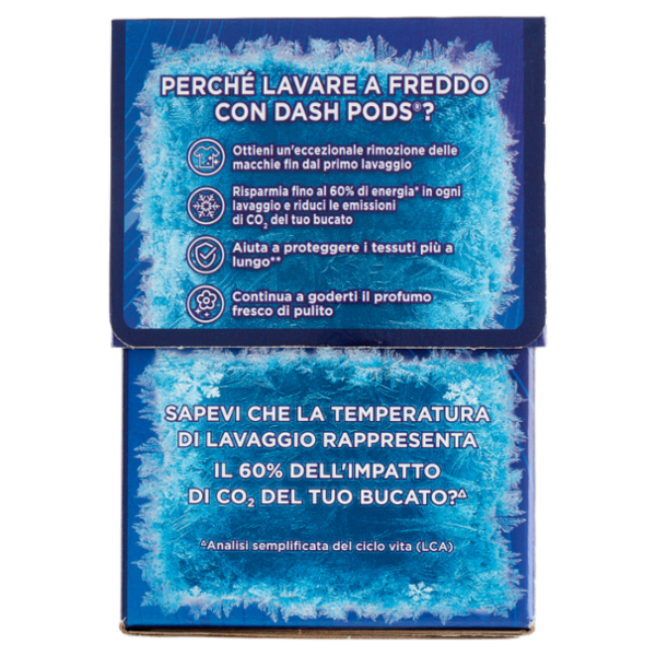 Dash Power Pods Detersivo Lavatrice In Capsule, Azione Anti-Odore, 39 Lavaggi 920,4 g