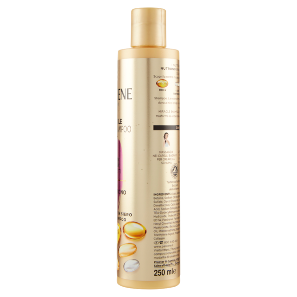 Pantene Pro-V Miracle Shampoo Protezione Cheratina Ricci Perfetti 250 ml