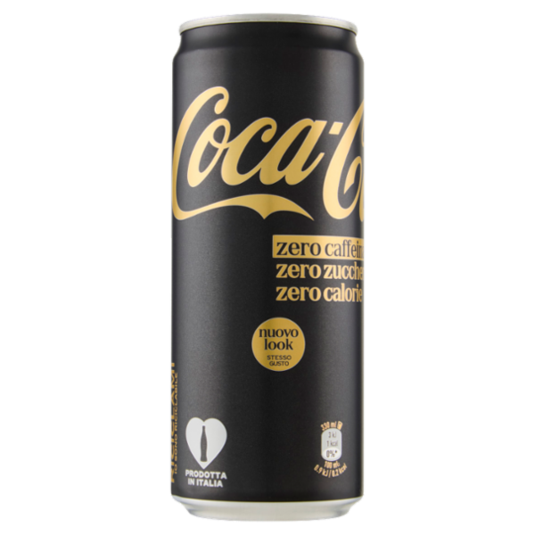 Coca-Cola Zero Caffeina Zero Zuccheri Can 33 cl