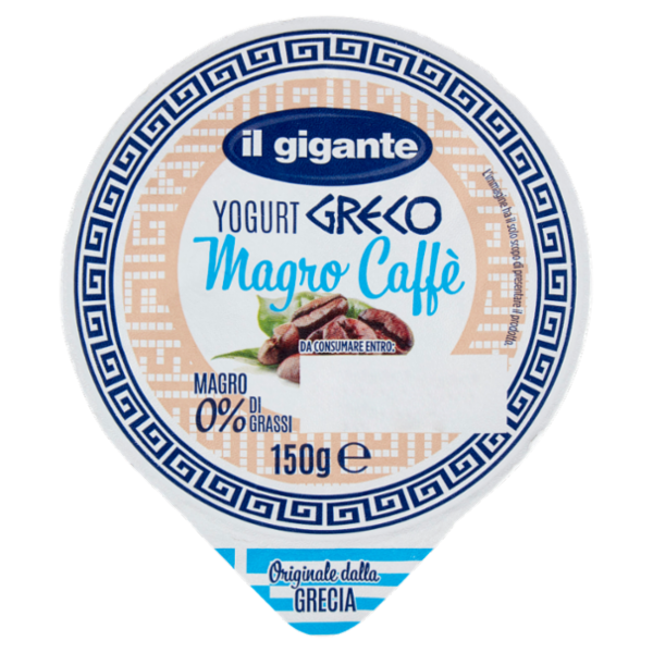 IL GIGANTE Yogurt Greco Magro Caffè 150 g