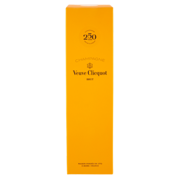Veuve Clicquot Yellow Label 250 Anniversary Astuccio 75cl
