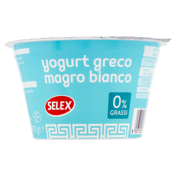 Selex Yogurt Greco Magro Bianco 170 g