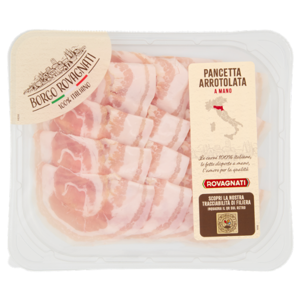 Rovagnati Pancetta Arrotolata a Mano 100 g