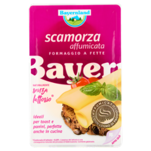 Bayernland Scamorza Affumicata Formaggio a Fette 100 g