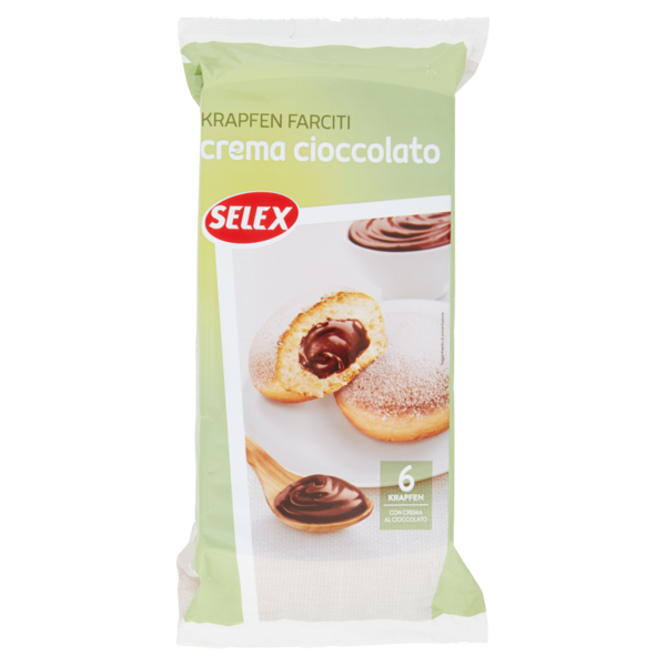 Selex Krapfen con Crema al Cacao 6x42 g
