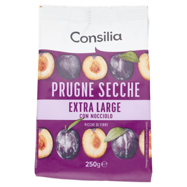 Consilia Prugne Secche Extra Large con Nocciolo 250 g