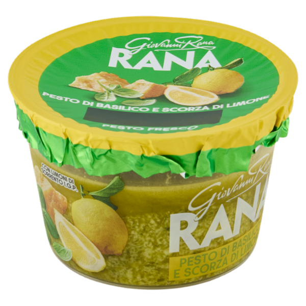 Giovanni Rana Pesto di Basilico e Scorza di Limone Pesto Fresco 130 g