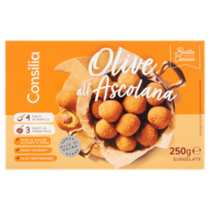 Consilia Olive Ripiene All'Ascolana Surgelate 250 g